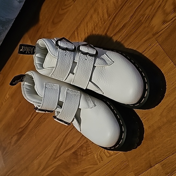 Platform doc martens white - Picture 2 of 4